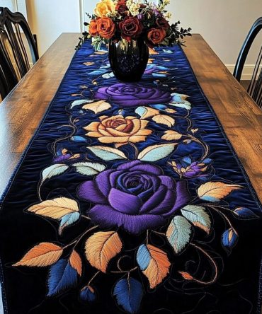Blossom Bliss Quilted Table Runner