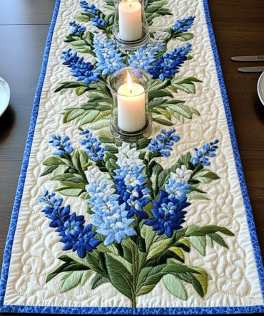 Blossom Breeze Quilted Table Runner