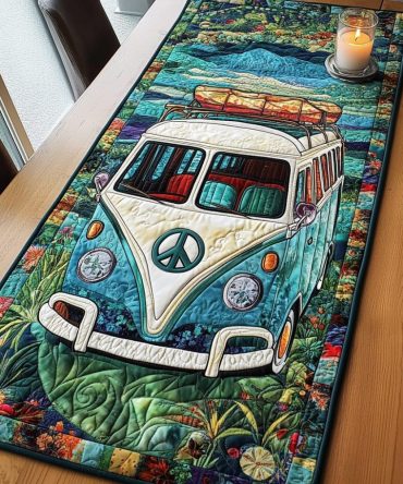Boho Journey Quilted Table Runner