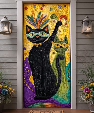 Bourbon Street Whisper Quilted Door Cover