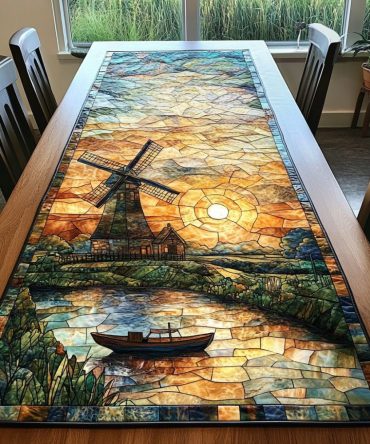 Breezy Meadows Quilted Table Runner