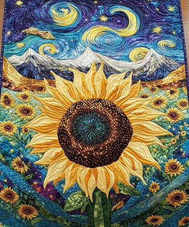 Bright Horizon Quilted Table Runner