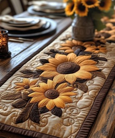 Bright Horizons Quilted Table Runner