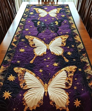 Butterfly Dream Quilted Table Runner