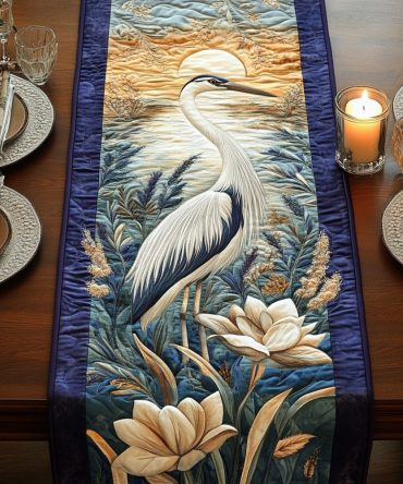 Calm Horizons Quilted Table Runner