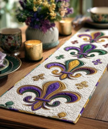 Carnival Court Elegance Quilted Table Runner