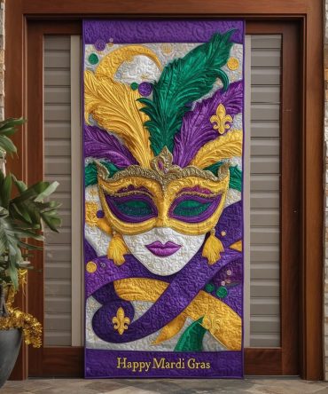Carnival Royale Quilted Door Cover