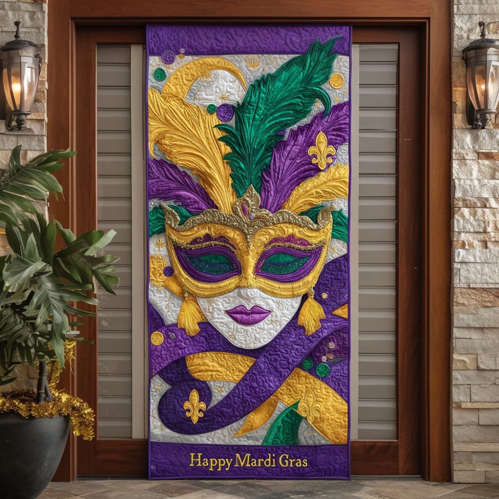 Carnival Royale Quilted Door Cover