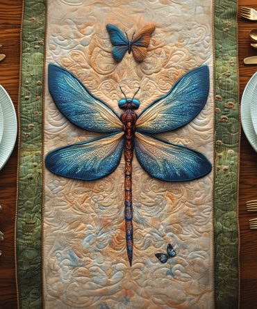 Celestial Glider Quilted Table Runner