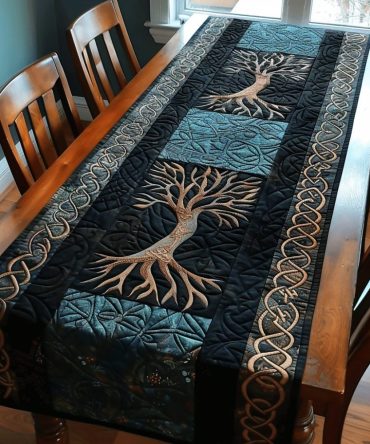 Celtic Roots Quilted Table Runner