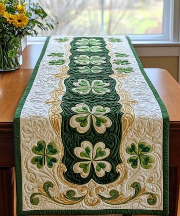 Celtic Charm Harmony Quilted Table Runner