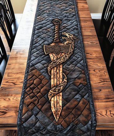 Celtic Valor Quilted Table Runner