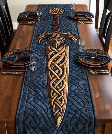 Celtic Winds Quilted Table Runner