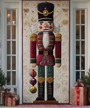 Christmas Battalion Quilted Door Cover