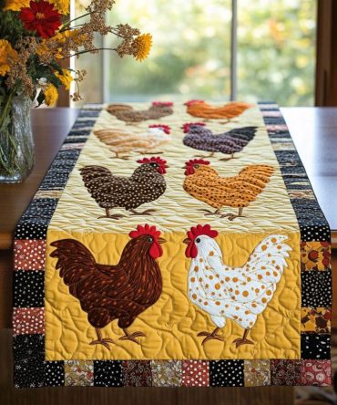 Classic Coop Quilted Table Runner