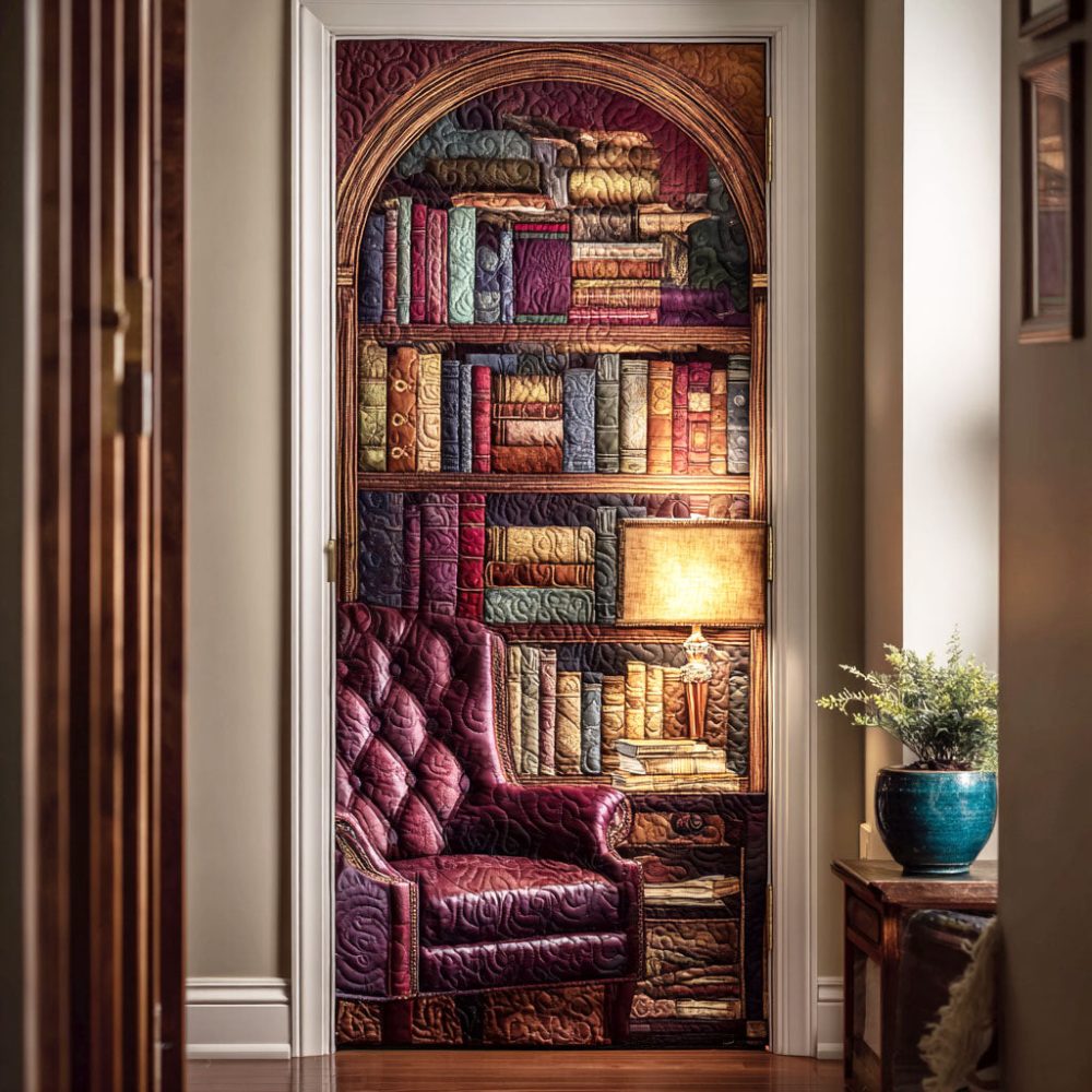 Classic Retreat Quilted Door Cover