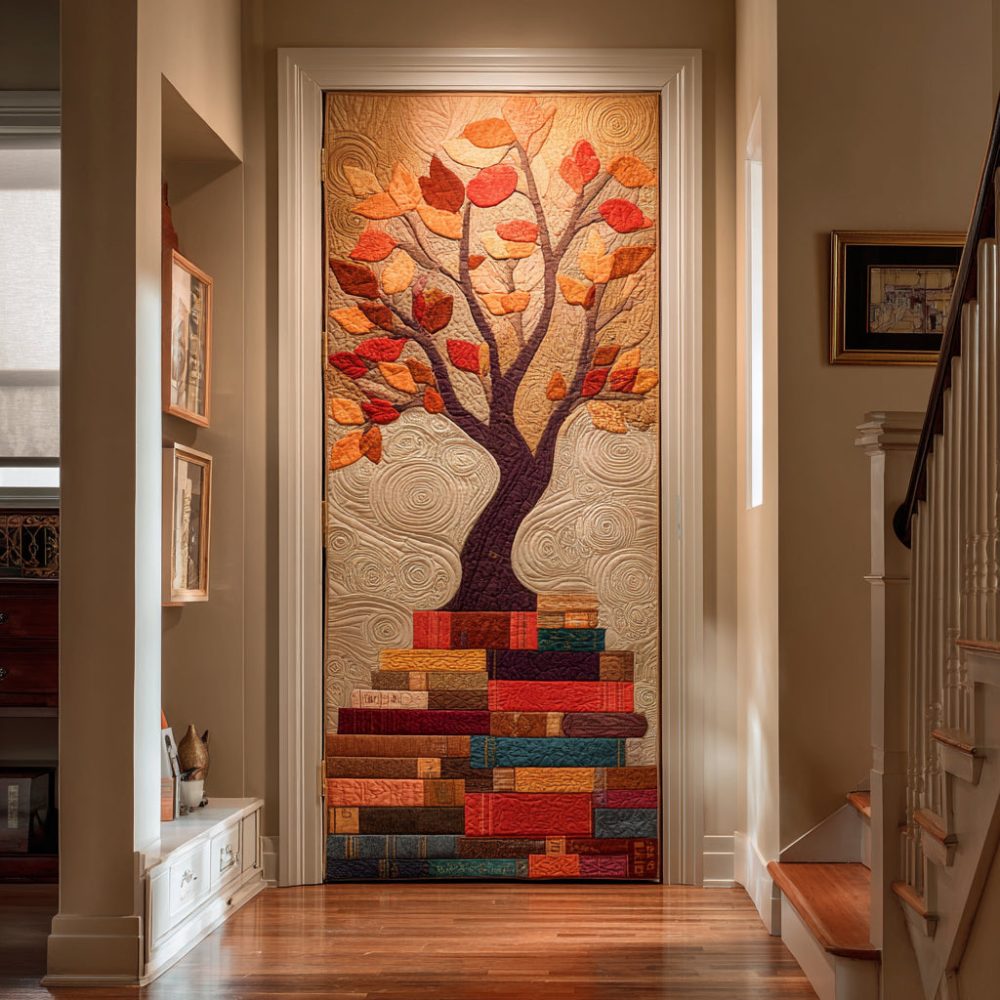 Classic Shelf Quilted Door Cover