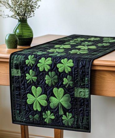 Cloverfield Magic Quilted Table Runner