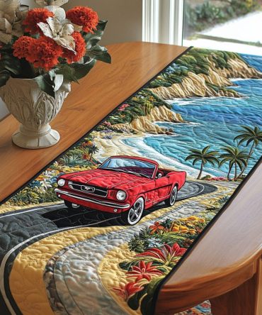Coastal Cruise Quilted Table Runner