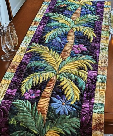 Coastal Dream Quilted Table Runner