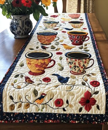Country Essence Quilted Table Runner