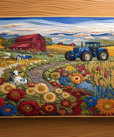 Country Journey Quilted Table Runner