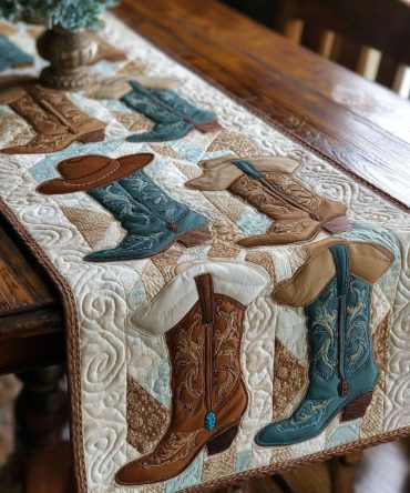 Country Ride Quilted Table Runner