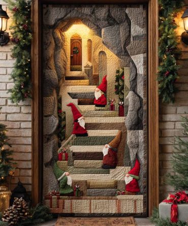 Cozy Dreams Tunnel  Quilted Door Cover