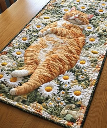 Cozy Nap Quilted Table Runner