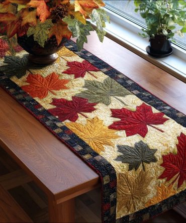 Cozy Path Quilted Table Runner