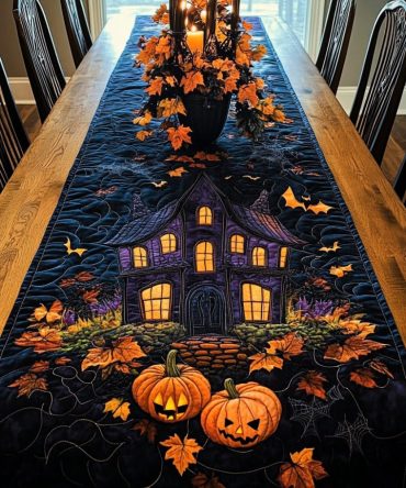 Creakwood Hall Quilted Table Runner