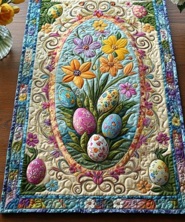 Daffodil Dreams Quilted Table Runner