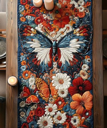 Daisy Delight Quilted Table Runner