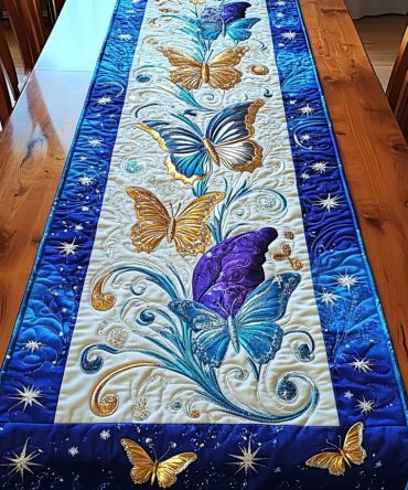 Dancing Breeze Quilted Table Runner