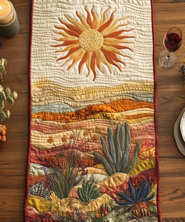 Desert Glow Quilted Table Runner