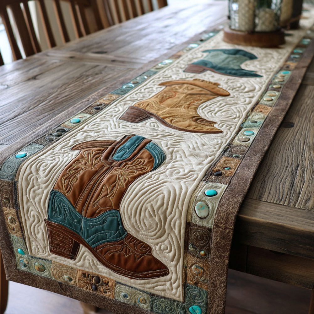 Desert Heritage Quilted Table Runner