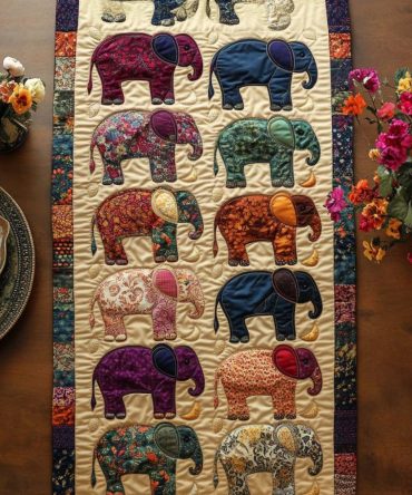 Desert Royalty Quilted Table Runner