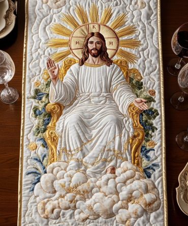 Divine Blessing Quilted Table Runner