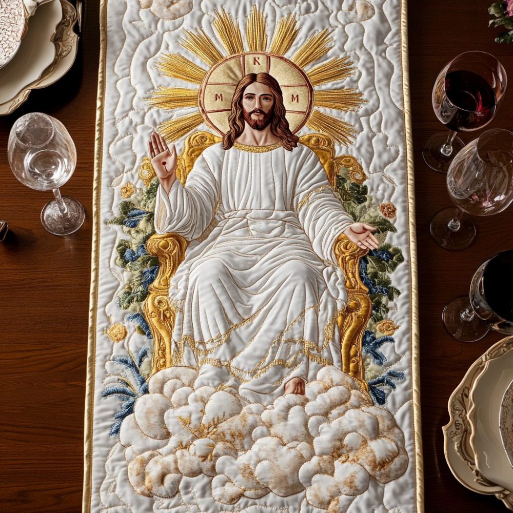 Divine Blessing Quilted Table Runner