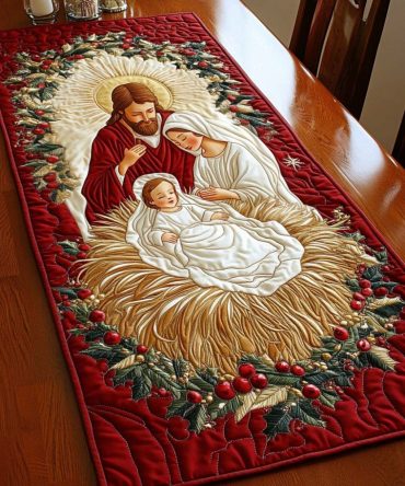 Divine Light Quilted Table Runner