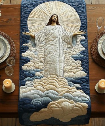 Divine Mercy Quilted Table Runner