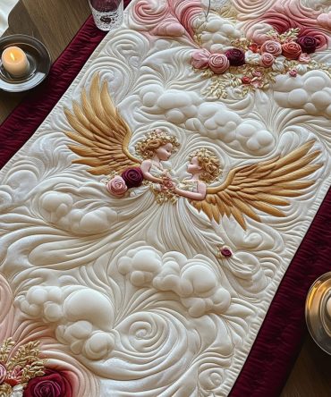 Divine Touch Quilted Table Runner