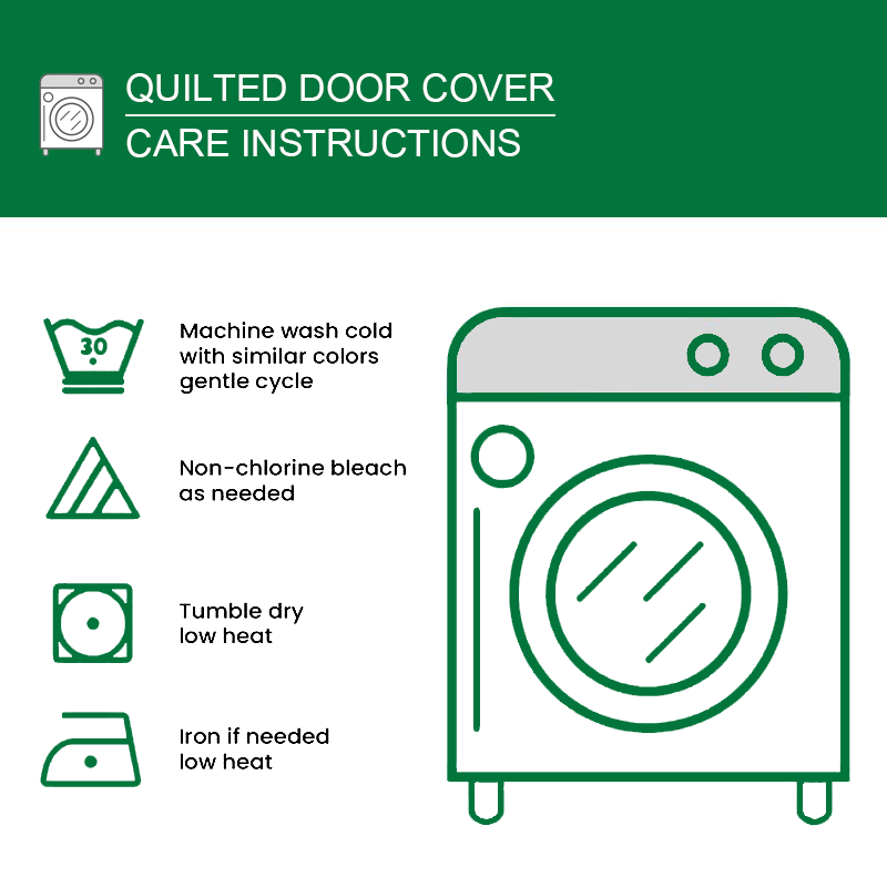 Into The Wild Quilted Door Cover - Image 4
