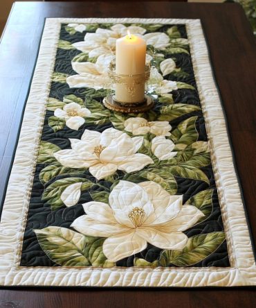 Dreamy Meadow Quilted Table Runner