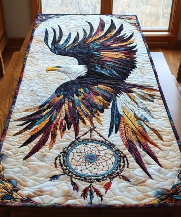 Eagle Spirit Quilted Table Runner