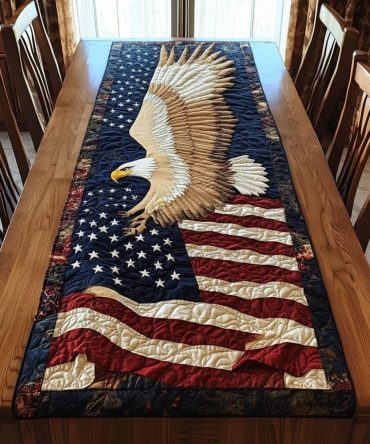 Eagle Spirit Quilted Table Runner