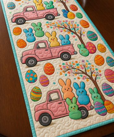 Easter Blessings Quilted Table Runner