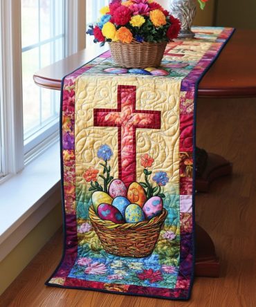 Easter Blessings Quilted Table Runner