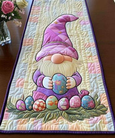 Easter Wizard Quilted Table Runner