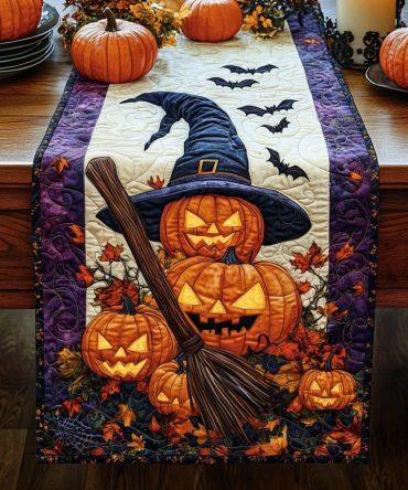 Enchanted Hallow Quilted Table Runner